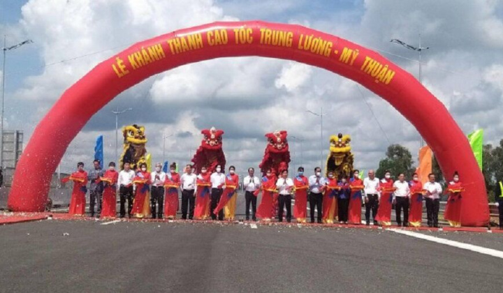Cao tốc Trung Lương – Mỹ Thuận cho xe chạy miễn phí 60 ngày kể từ 30/4