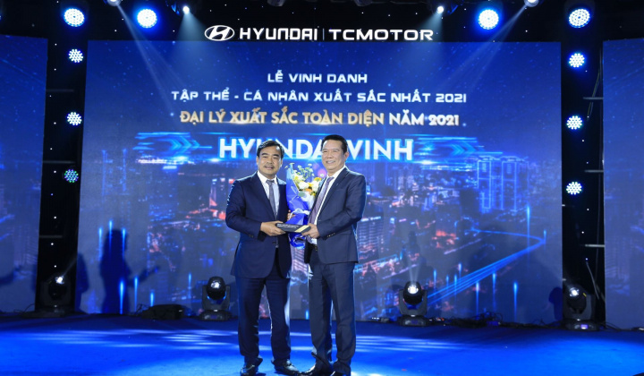 Hyundai Vinh: Lập kỷ lục cú đúp hai năm liền trở thành “Đại lý xuất sắc toàn diện”