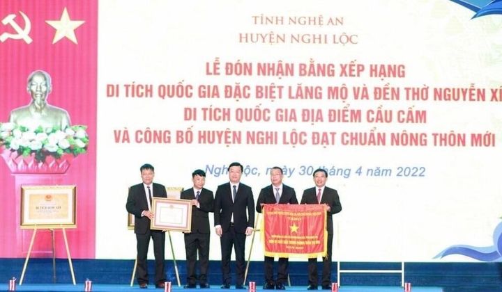 Nghệ An: Ngày vui lớn trên quê hương Nghi Lộc