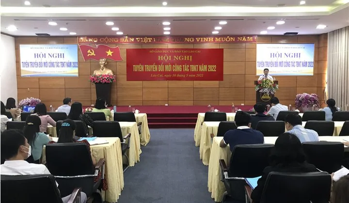 Lào Cai: Hội nghị tuyên truyền đổi mới công tác thi đua khen thưởng năm 2022