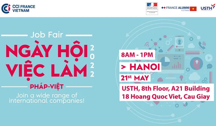 Nhiều cơ hội việc làm tại Ngày hội việc làm Pháp – Việt năm 2022