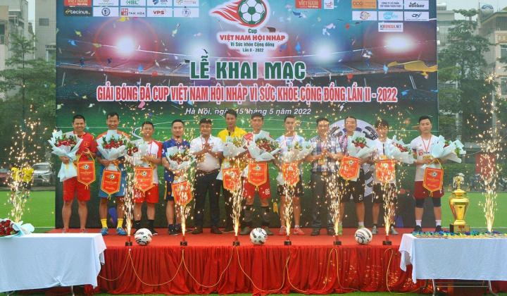 Khai mạc Cup Việt Nam Hội nhập Vì sức khỏe cộng đồng lần II-2022