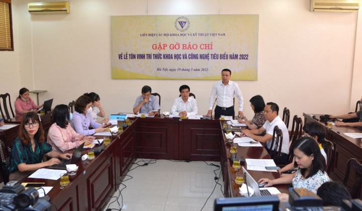 Công bố Lễ tôn vinh Trí thức khoa học và công nghệ tiêu biểu năm 2022