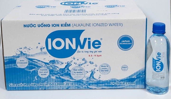 Nước ION khoáng kiềm IONVIE – Công nghệ Nhật cho người Việt