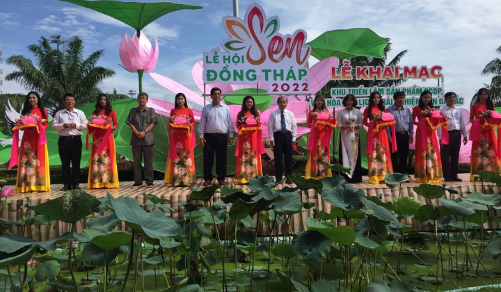 Lễ hội Sen Đồng Tháp lần thứ I năm 2022 – Dấu ấn của một vùng đất thuần khiết