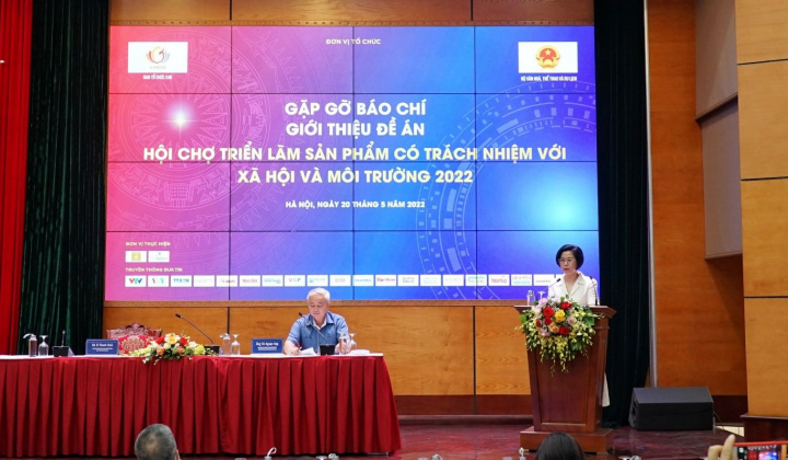 Đề án Hội chợ triển lãm “Sản phẩm có trách nhiệm với Xã hội và Môi trường 2022”