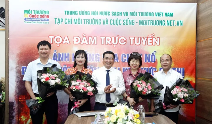 Tọa đàm trực tuyến: “Ảnh hưởng của cháy nổ đối với môi trường tại khu vực đô thị”