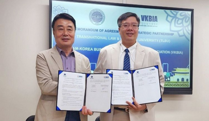 Doanh nhân kiều bào thúc đẩy hợp tác đào tạo lĩnh vực luật và kinh tế, thương mại quốc tế với Hàn Quốc