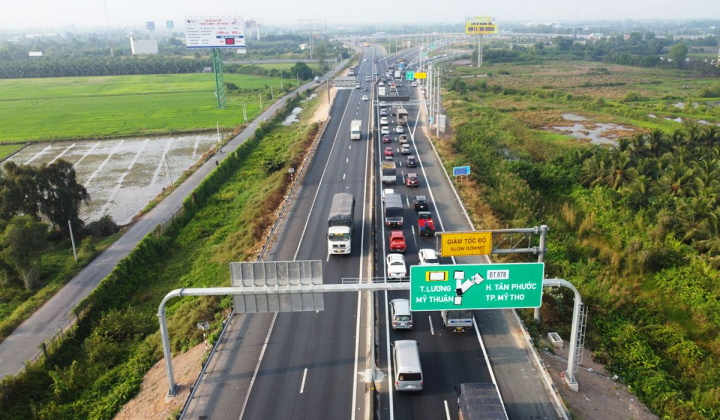 Chính thức thu phí cao tốc Trung Lương – Mỹ Thuận từ 8/8