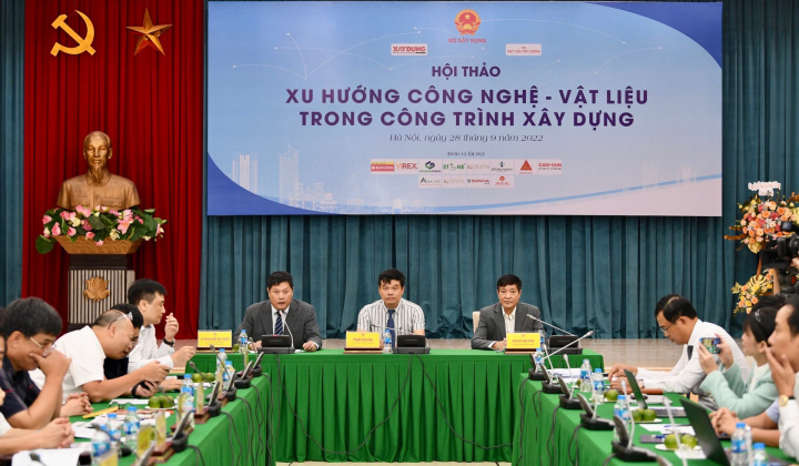 Thúc đẩy phát triển vật liệu xây dựng xanh, thân thiện với môi trường