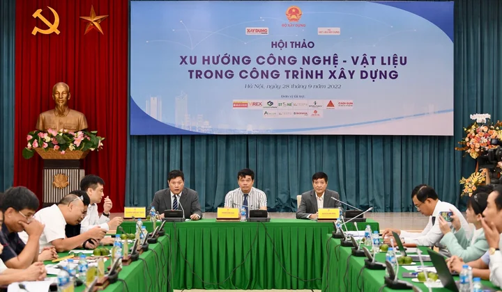 Thúc đẩy phát triển vật liệu xây dựng xanh, thân thiện với môi trường