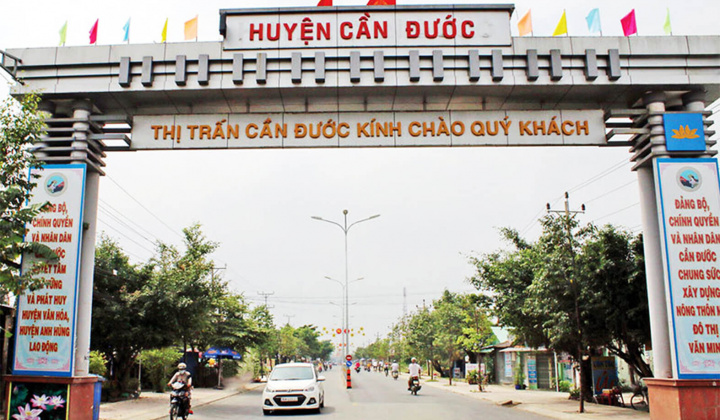 “Tuyến đường mẫu” – Mô hình xây dựng đô thị văn minh tại Cần Đước