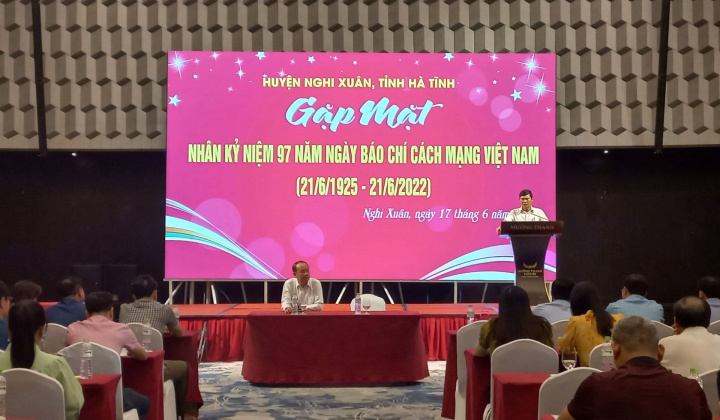 Các cơ quan báo chí luôn đồng hành để Nghi Xuân ngày càng phát triển