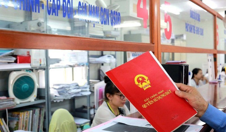Đơn giản hoá thủ tục đăng ký, cấp giấy chứng nhận quyền sử dụng đất