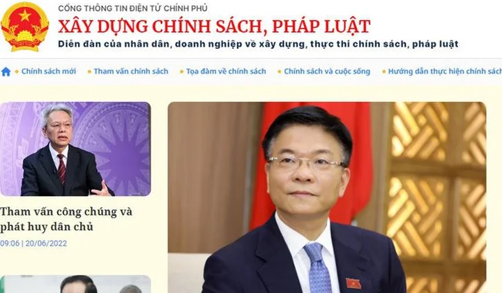 Ra mắt Chuyên trang 'Xây dựng chính sách, pháp luật'