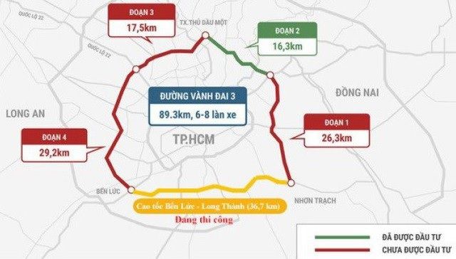 Sẽ khởi công dự án vành đai 3 TP HCM vào tháng 6/2023