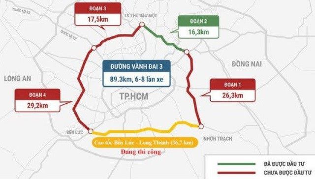 Sẽ khởi công dự án vành đai 3 TP HCM vào tháng 6/2023