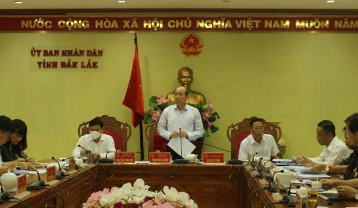 Đắk Lắk: UBND tỉnh thông qua nội dung trình Kỳ họp thứ Tư, HĐND tỉnh khóa X