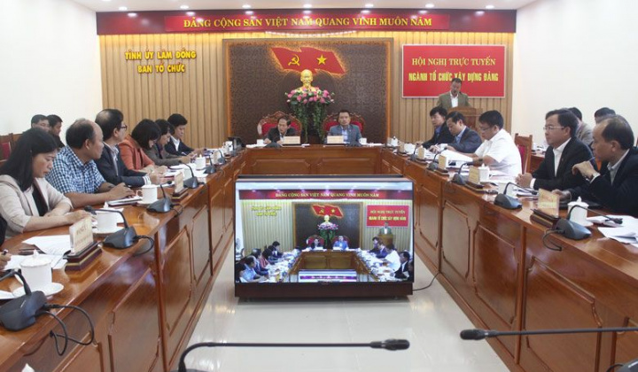 Lâm Đồng: Hội nghị công tác tổ chức xây dựng Đảng và triển khai nhiệm vụ 6 tháng cuối năm