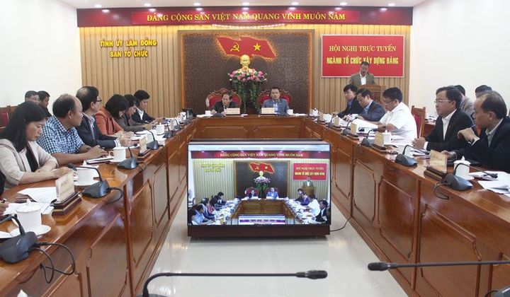 Lâm Đồng: Hội nghị công tác tổ chức xây dựng Đảng và triển khai nhiệm vụ 6 tháng cuối năm