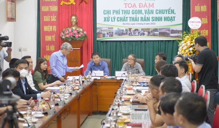 Tọa đàm: “Chi phí thu gom, vận chuyển, xử lý chất thải rắn sinh hoạt”