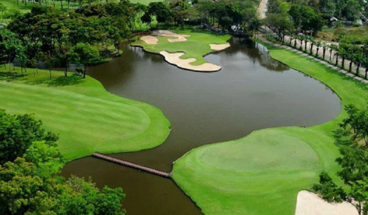 Hình bóng bầu Thuỵ tại dự án Khu du lịch sinh thái, sân golf ở Thanh Hóa