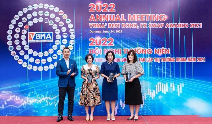 SCB nhận danh hiệu Top 3 “Nhà tạo lập thị trường giao dịch Repo nhiều nhất năm 2021”