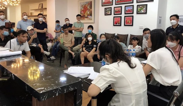 Chủ đầu tư dự án Athena Complex Pháp Vân tổ chức đối thoại với cư dân