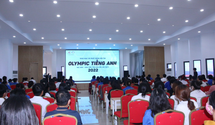 Chung kết Cuộc thi Olympic tiếng Anh học sinh, sinh viên tỉnh Đắk Lắk lần thứ II