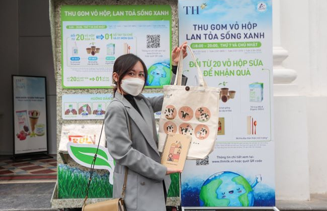 TH true MILK: Hành động thiết thực giúp cắt giảm đến 260 tấn rác thải nhựa mỗi năm
