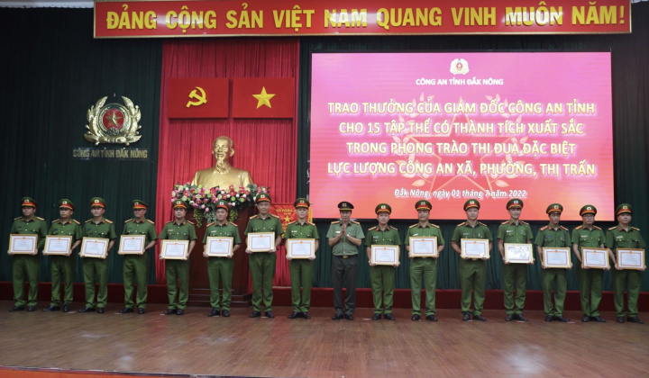 Công an Đắk Nông sơ kết công tác 6 tháng đầu năm