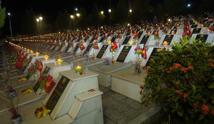 Đại lễ Cầu siêu các anh Anh hùng liệt sỹ tại Nghĩa Trang Liệt sỹ Quốc gia Vị Xuyên