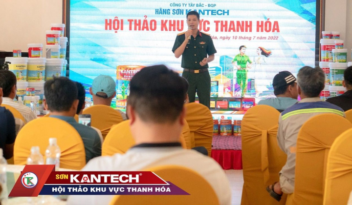 Sơn Kantech: Tổ chức Hội thảo khu vực Thanh Hóa
