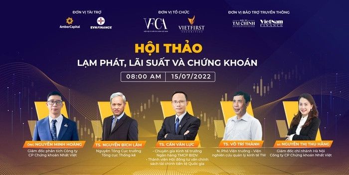 VFCA và VFS tổ chức hội thảo “Lạm phát, lãi suất và chứng khoán”