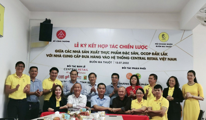 Hội doanh nhân Buôn Ma Thuột và Tập đoàn Central Reatail hợp tác chiến lược