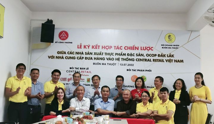 Hội doanh nhân Buôn Ma Thuột và Tập đoàn Central Reatail hợp tác chiến lược