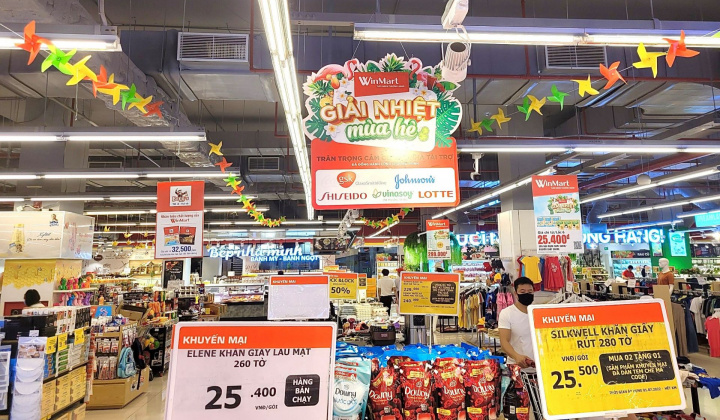 WinMart/WinMart+ xúc tiến thương mại, tăng cường kích cầu mua sắm
