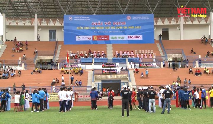 Khai mạc Giải vô địch Điền kinh các nhóm trẻ quốc gia năm 2022