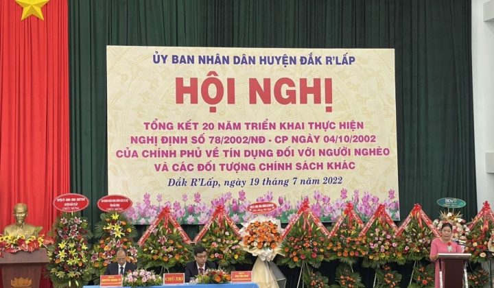 NHCSXH huyện Đắk R’Lấp: 20 năm đồng hành cùng người nghèo và đối tượng chính sách