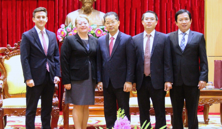 Đà Nẵng: Lãnh đạo thành phố đón, tiếp tân Tổng Lãnh sự Liên bang Nga