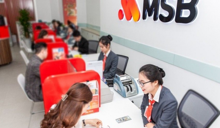MSB lãi trước thuế hơn 3.300 tỷ đồng sau 6 tháng, tăng 7% so cùng kỳ