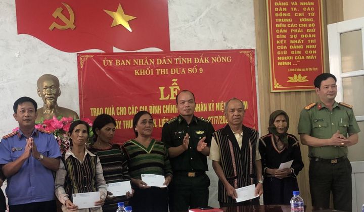 Đắk Nông: Chung tay nghĩa tình trên địa bàn biên giới
