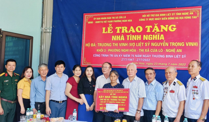 Hội hỗ trợ gia đình Liệt sỹ tỉnh Nghệ An: 7 năm gắn kết và lan tỏa yêu thương