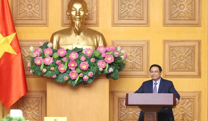 Thủ tướng Phạm Minh Chính đối thoại với doanh nghiệp Hàn Quốc