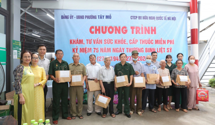 HYH Medical+ cùng các hoạt động đền ơn đáp nghĩa nhân văn