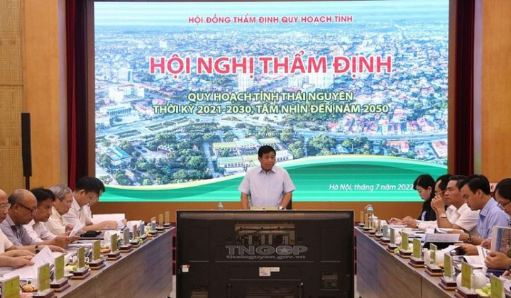 Thông qua hồ sơ Quy hoạch tỉnh Thái Nguyên thời kỳ 2021-2030, tầm nhìn 2050