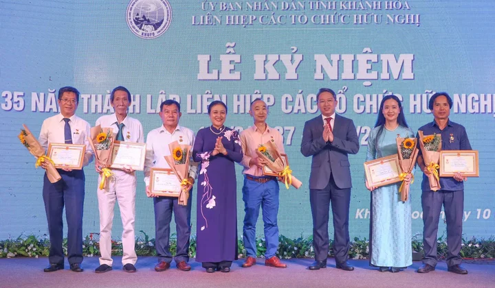Kỷ niệm 35 năm thành lập Liên hiệp Các tổ chức hữu nghị tỉnh Khánh Hòa