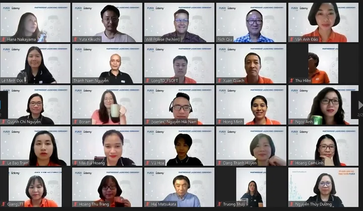 FUNiX là đối tác chiến lược của Udemy tại Việt Nam