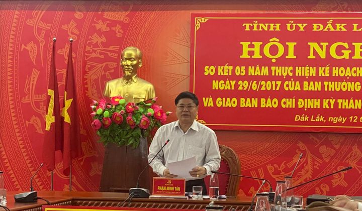 Đắk Lắk: Hội nghị sơ kết 5 năm thực hiện kế hoạch số 40-KH/TU