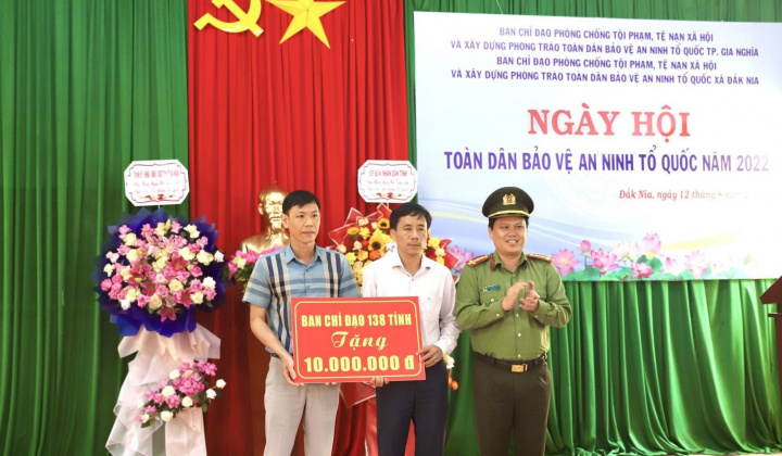 Sôi nổi Ngày hội toàn dân bảo vệ ANTQ ở Đắk Nông